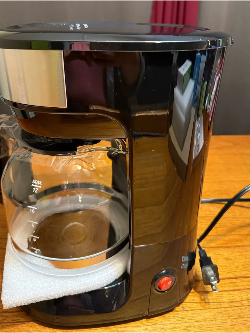 Black Stainless Steel Coffee Maker